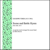 Scene and Battle Hymn from Aida, Act I Concert Band sheet music cover